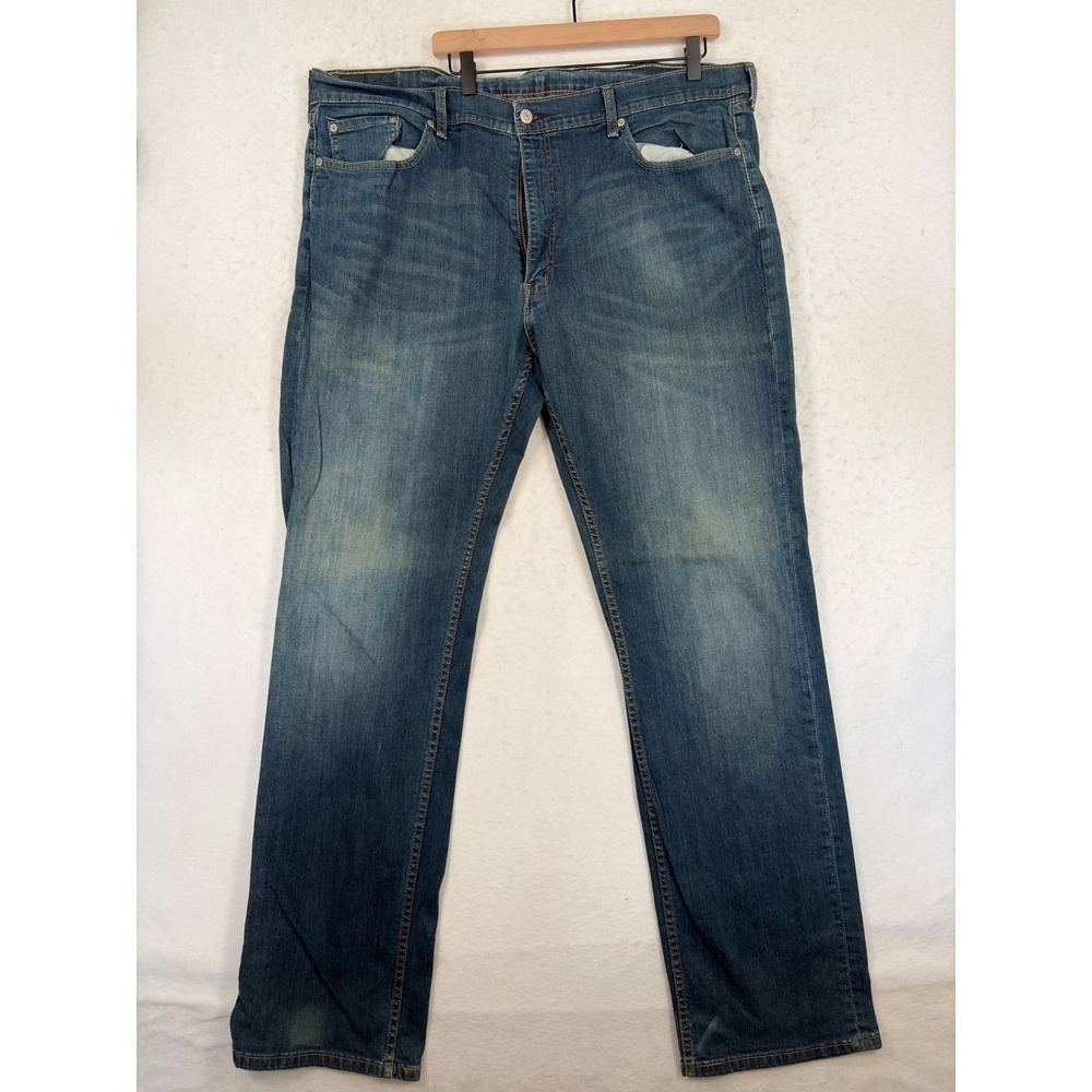 Levis 559 Relaxed Straight Leg Jeans Mens 42x36 Medium Wash Denim Blue